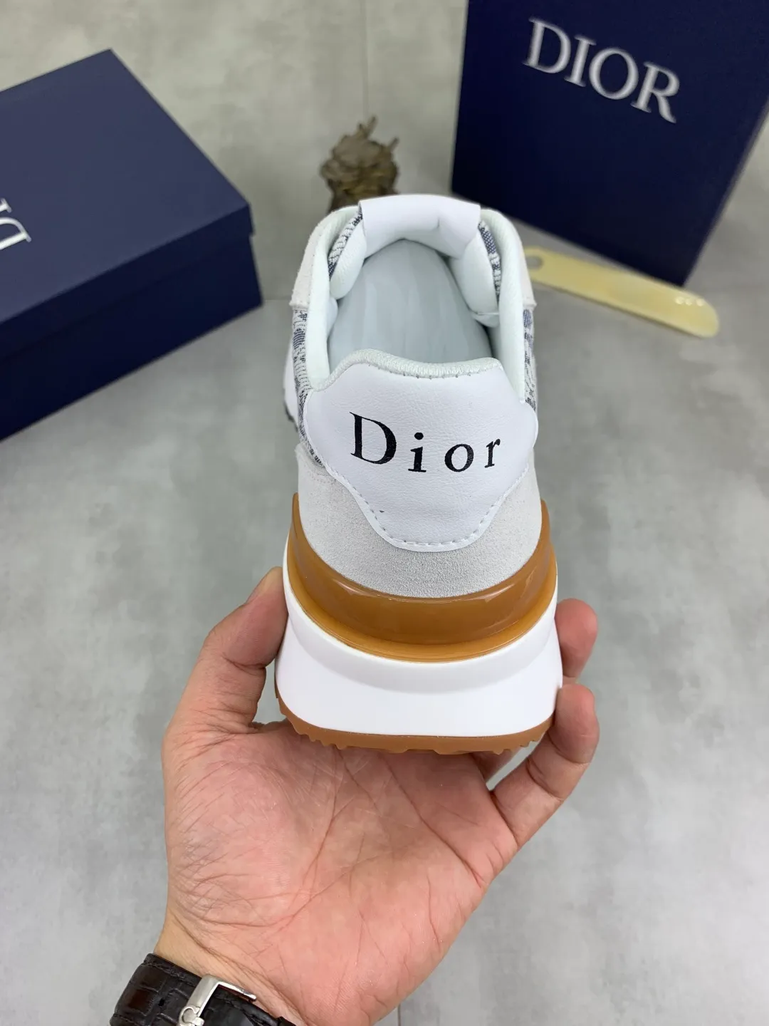 Men's Men's Shoes💰P440💰[New Style]🆘[Dior] 2025 Dior Original Lace-up Low-top Men's Shoes Classic casual shoes 🔥This model is the official classic model with high quality and made by famous original designers. It is made of high-quality cowhide with original materials➕comfortable and breathable mesh lining➕pigskin insole. The perfect last shape and generous and fashionable design have attracted many consumers and are suitable for drivers to drive🚗. What you want is the best quality in the market. Color: 4️⃣Color Code number: 38--44 (45 customized)